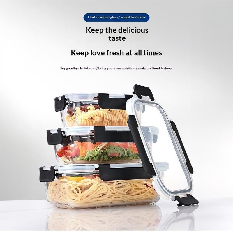 Leak Proof Glass Food Storage  - Bento Box review and price
