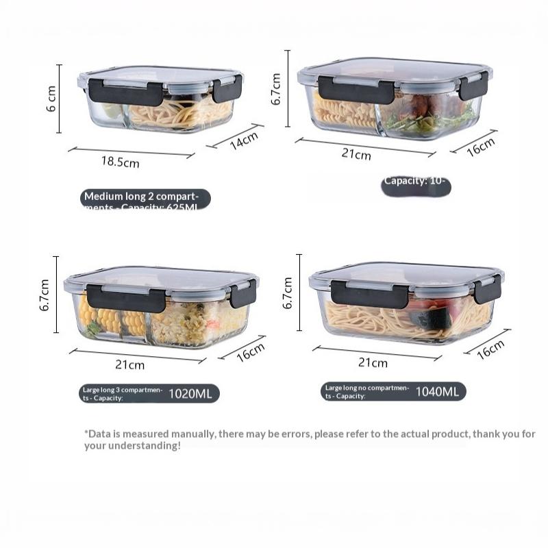 Leak Proof Glass Food Storage  - Bento Box review and price