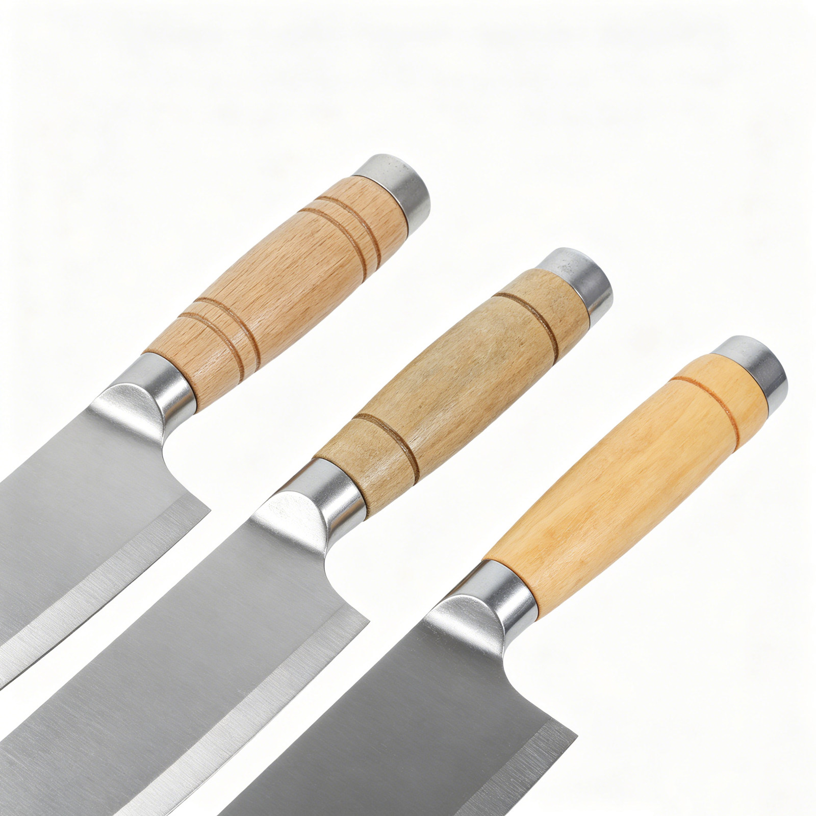 3Pcs Kitchen Knife Handle Natu - Japanese Knife review and price