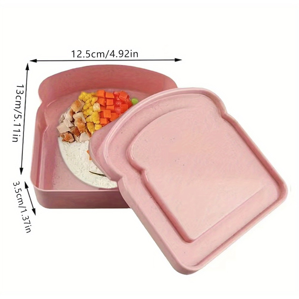 Large Capacity Toast Shaped Fo - Bento Box review and price