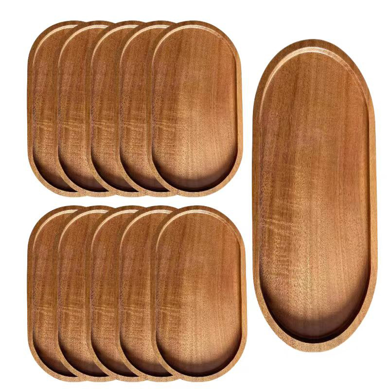 NEW Tableware Solid Wood Round - Japanese Snacks review and price