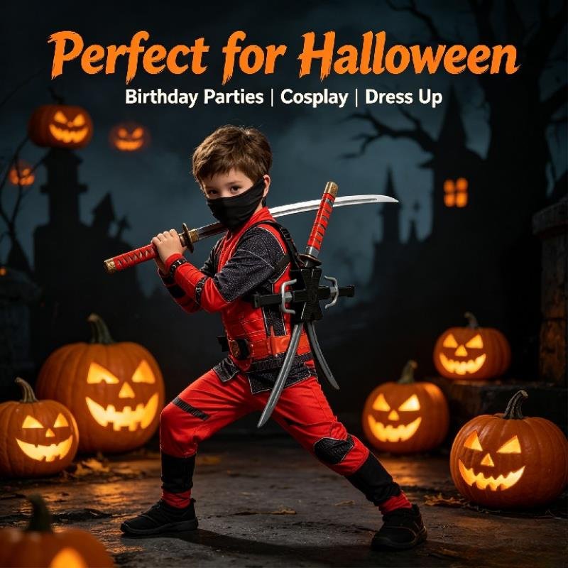 Halloween 1: 1 Ninja Set Child - Japanese Knife review and price