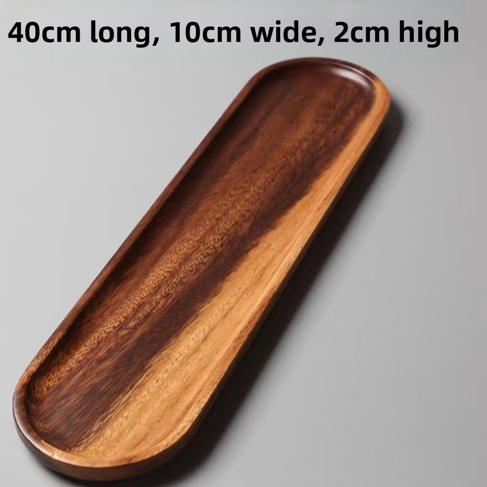 Walnut Wood Tray Tableware Rec - Japanese Snacks review and price