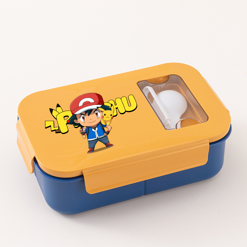 Pok É Mon Lunch Box with Spoon - Bento Box review and price