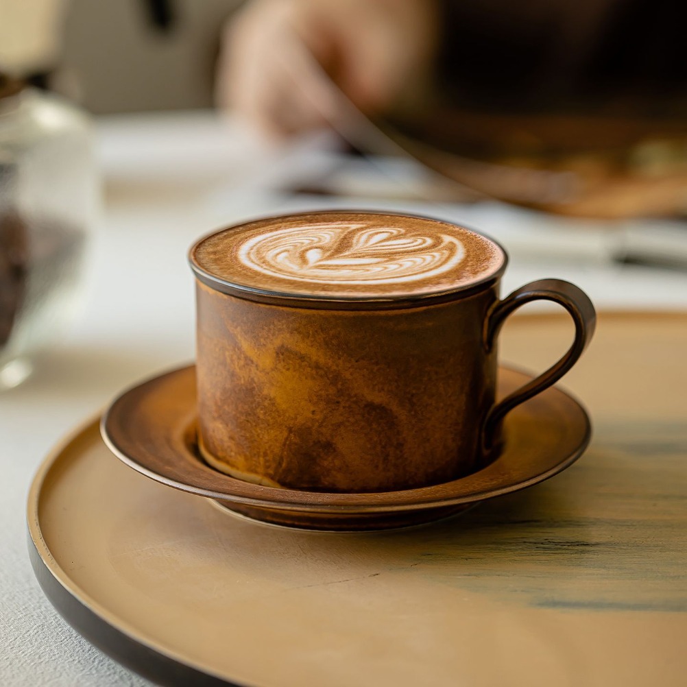 Japanese Retro Coffee Cup and  - Japanese Pottery review and price