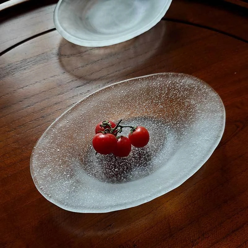 Japanese Bubble Glass Oval Des - Japanese Snacks review and price