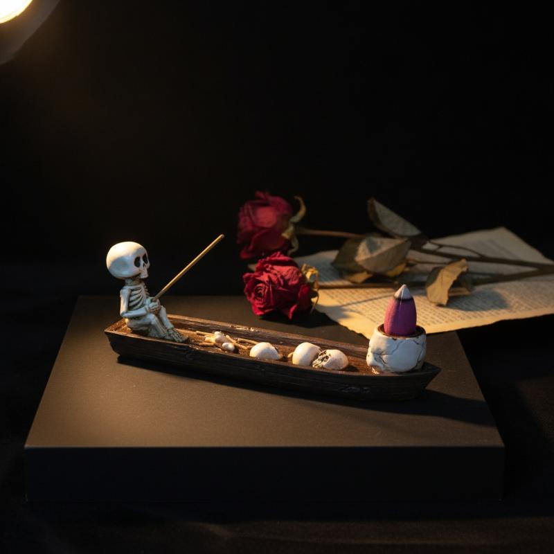 Skull Boat Incense Holder Dura - Incense Holder review and price