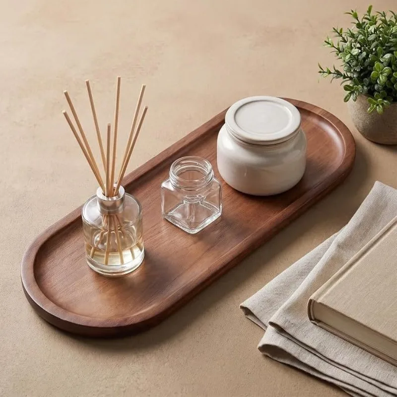 Japanese Style Oval Acacia Woo - Japanese Tea review and price